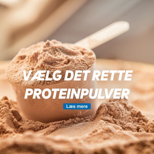 Vlg det rette proteinpulver